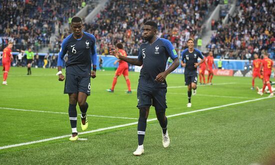 Russia World Cup France - Belgium