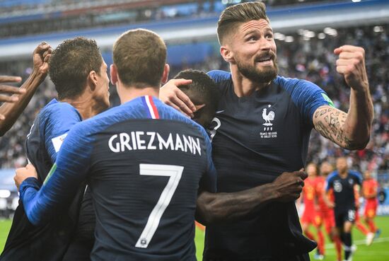 Russia World Cup France - Belgium
