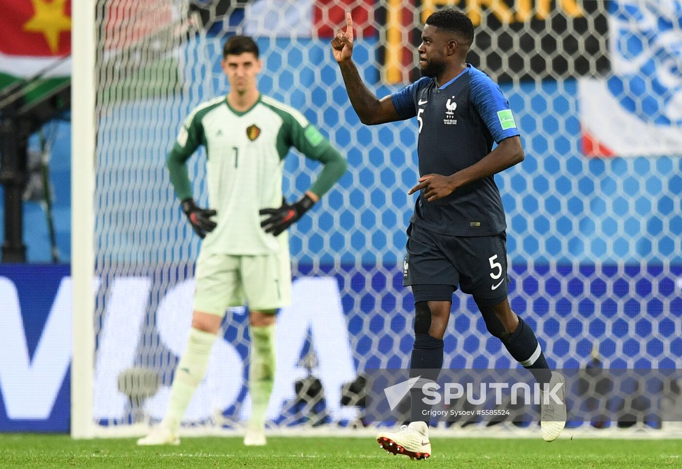 Russia World Cup France - Belgium