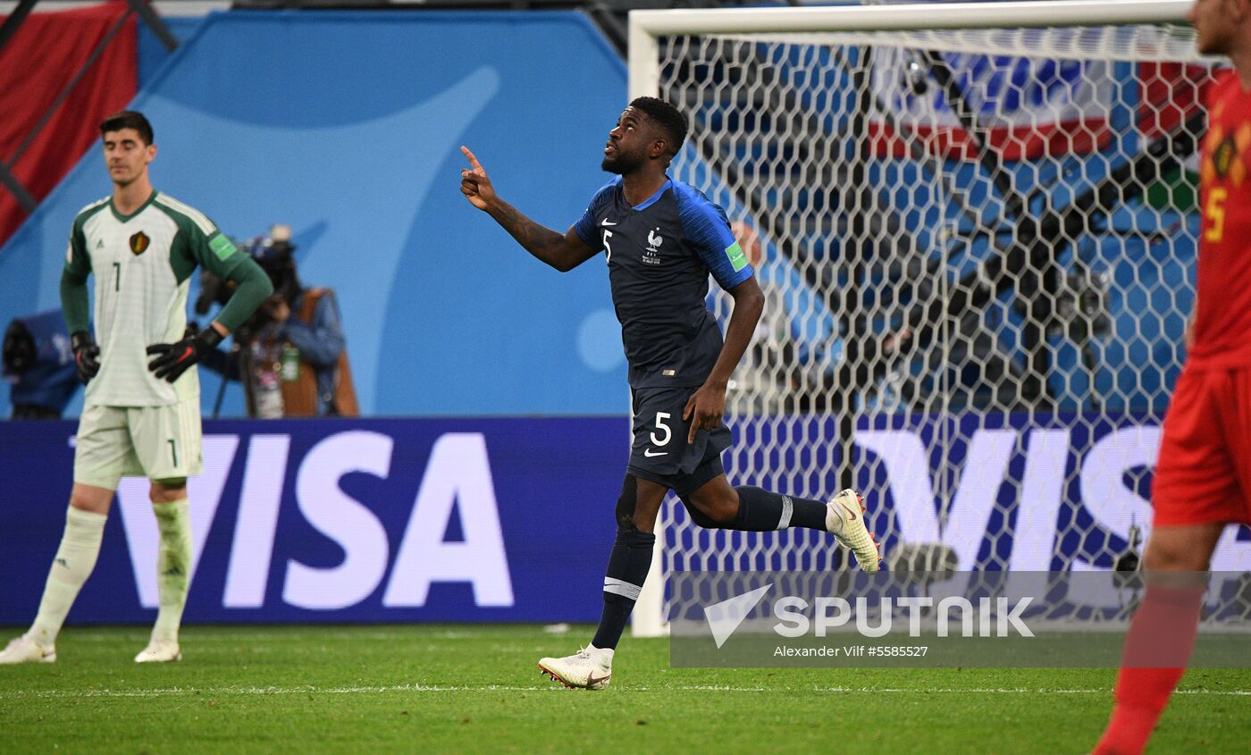 Russia World Cup France - Belgium