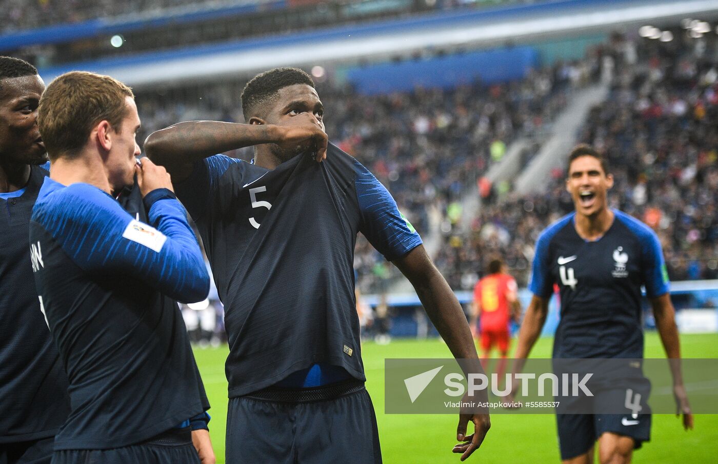 Russia World Cup France - Belgium