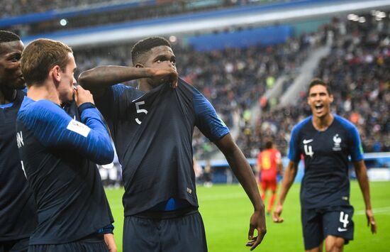 Russia World Cup France - Belgium
