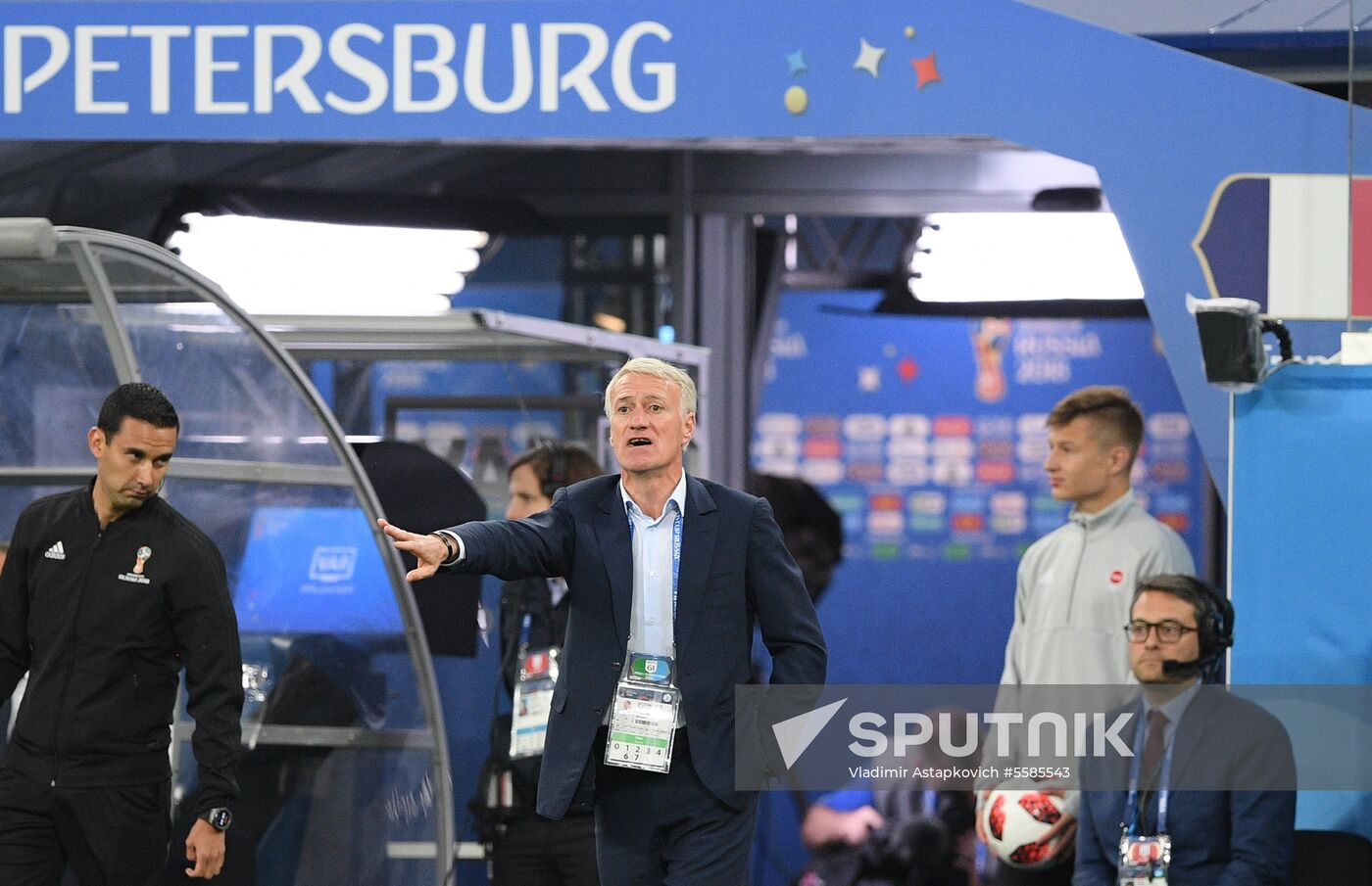 Russia World Cup France - Belgium