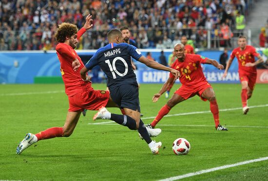 Russia World Cup France - Belgium