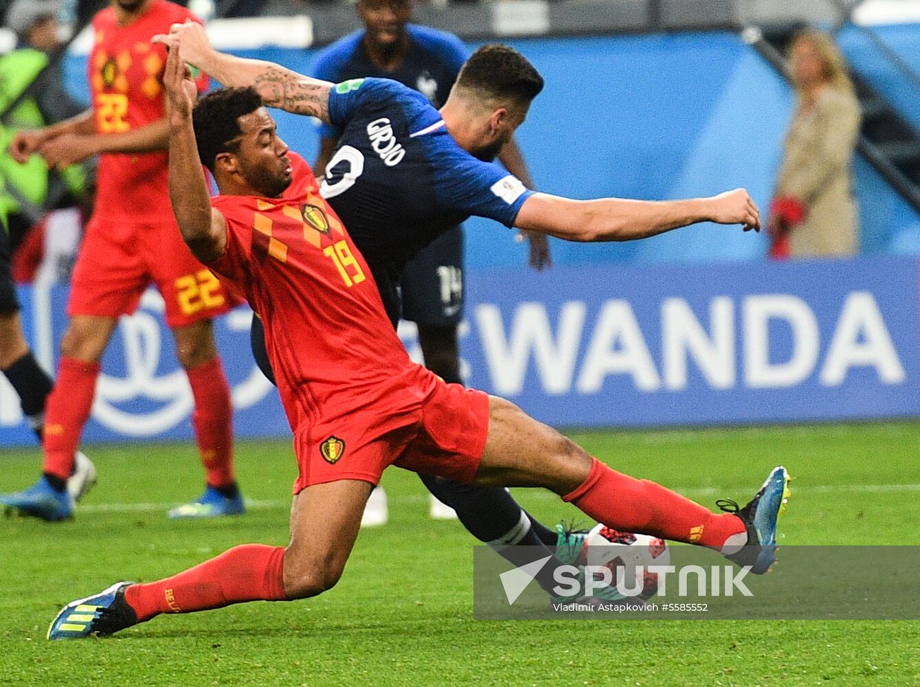 Russia World Cup France - Belgium
