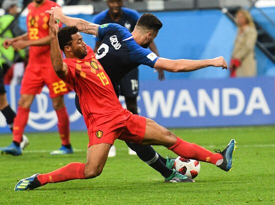 Russia World Cup France - Belgium