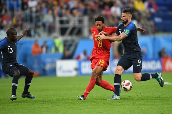 Russia World Cup France - Belgium
