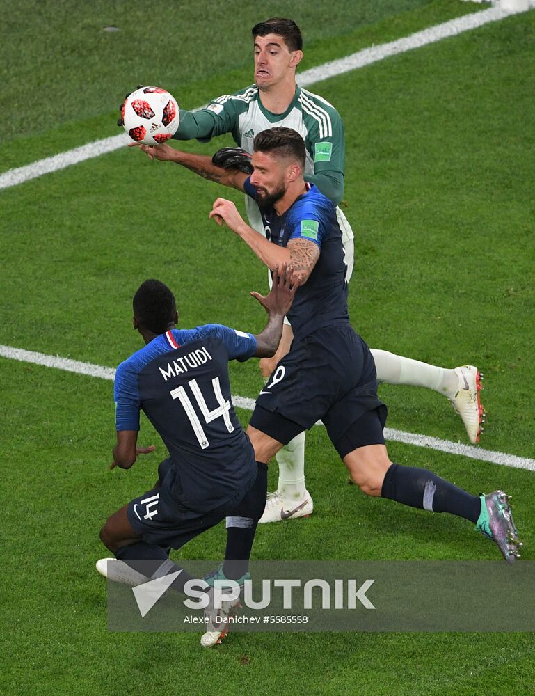 Russia World Cup France - Belgium