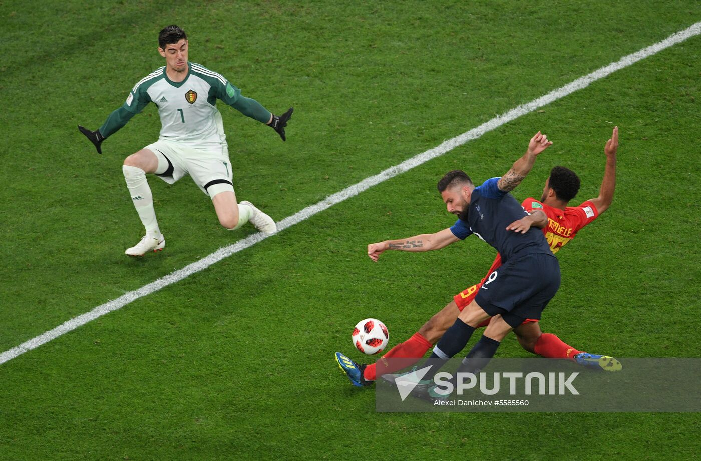 Russia World Cup France - Belgium