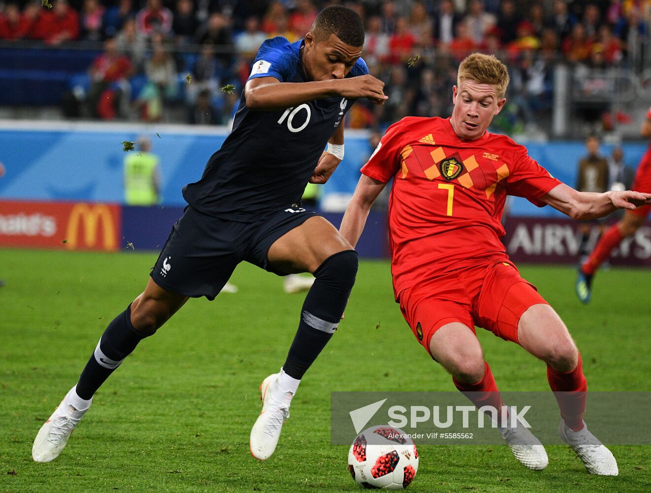 Russia World Cup France - Belgium