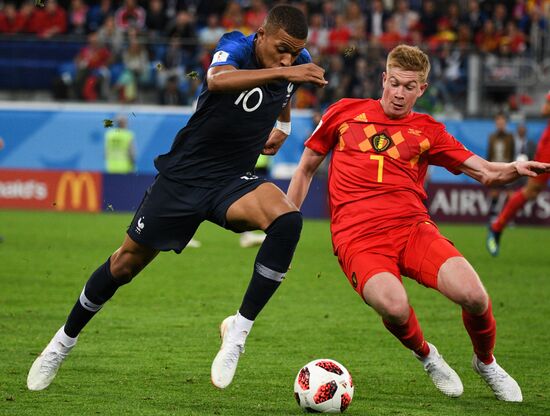 Russia World Cup France - Belgium