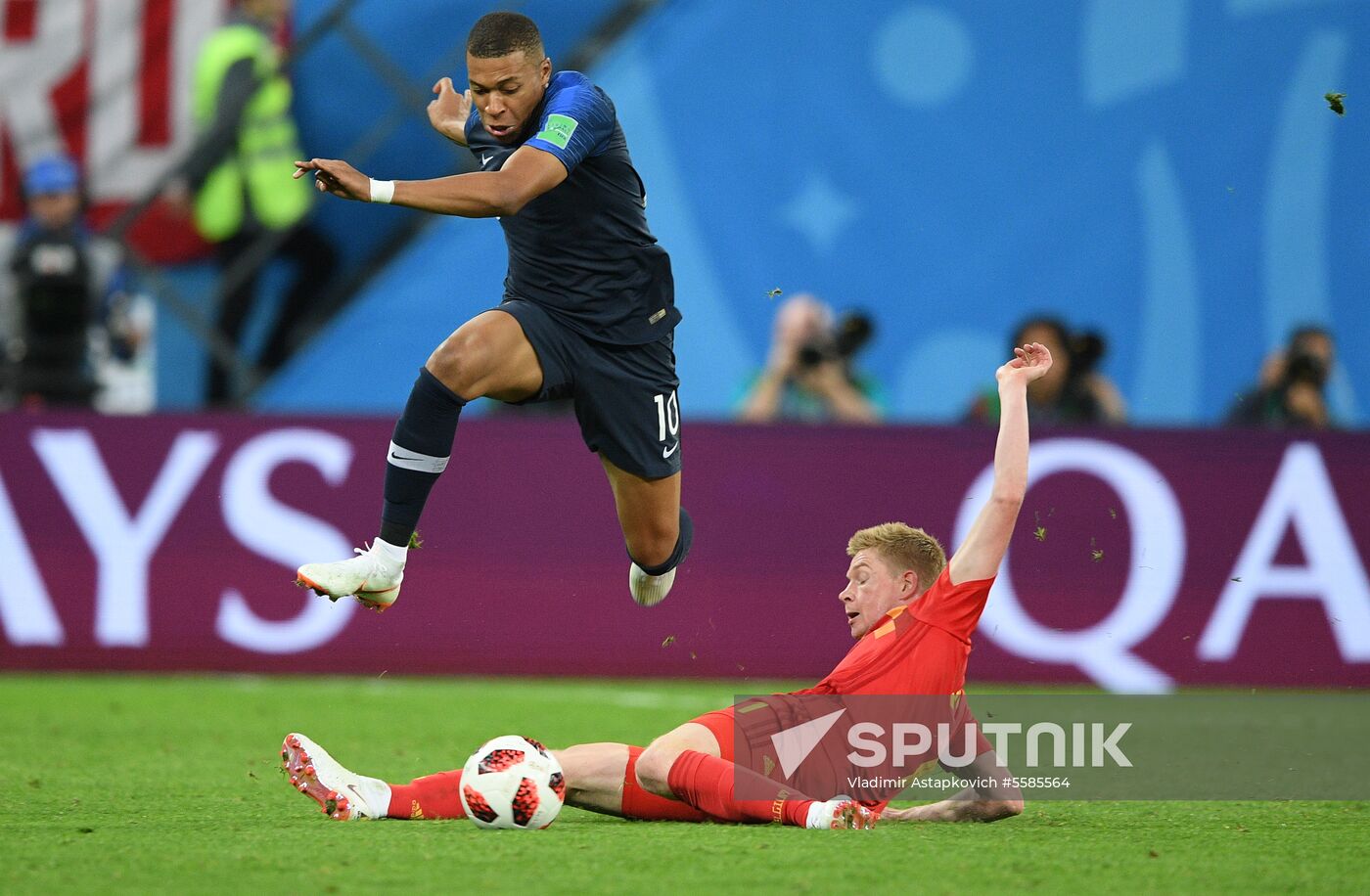 Russia World Cup France - Belgium