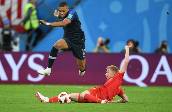 Russia World Cup France - Belgium