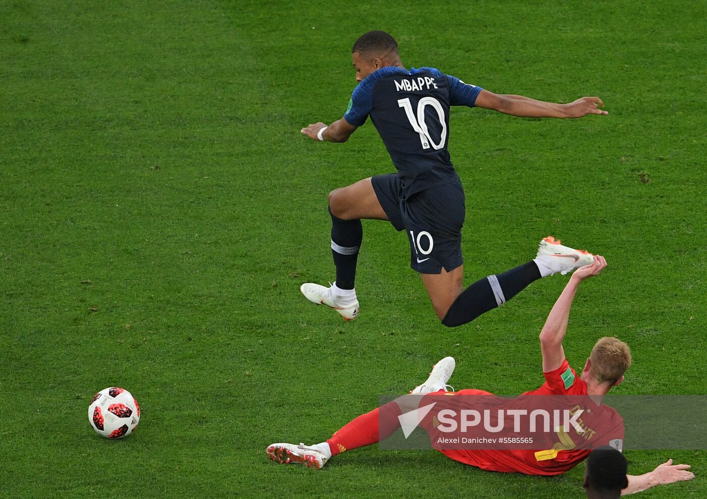 Russia World Cup France - Belgium