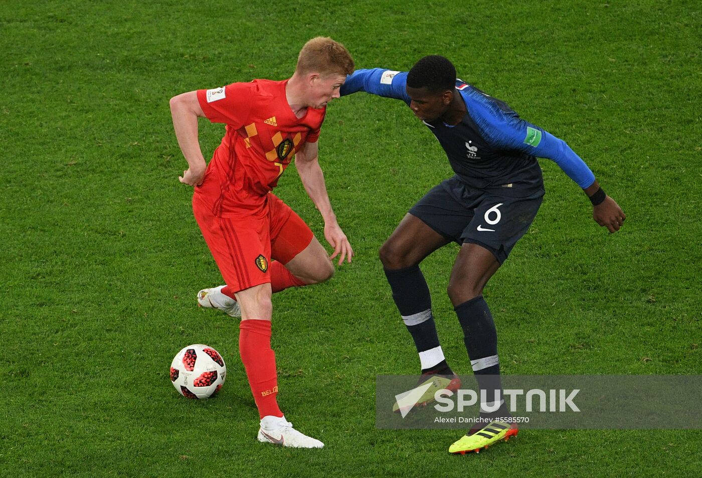 Russia World Cup France - Belgium