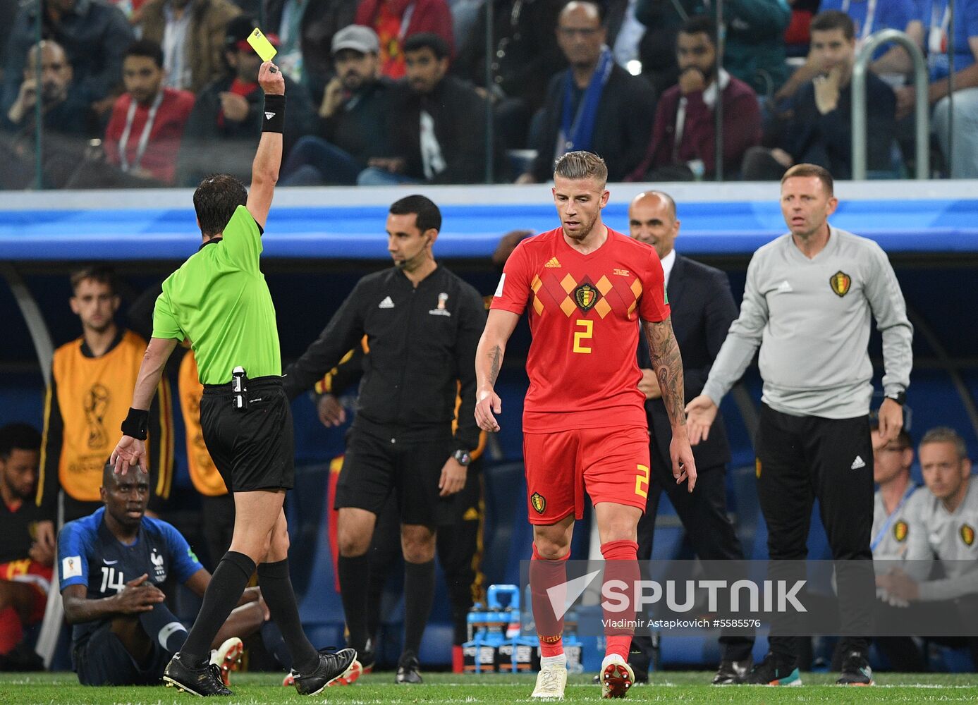 Russia World Cup France - Belgium