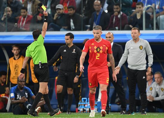 Russia World Cup France - Belgium