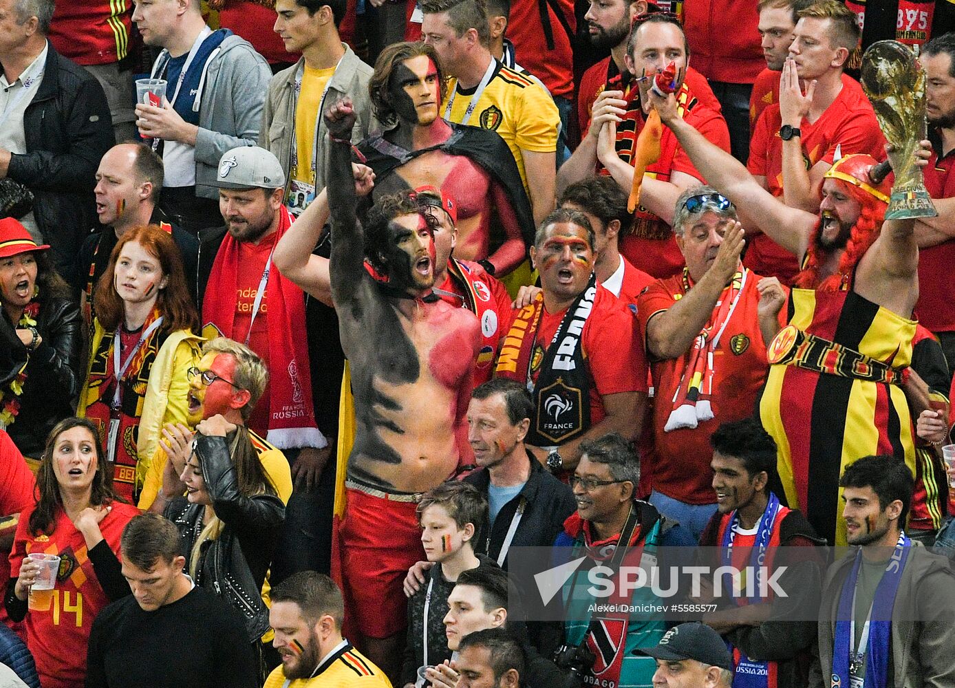 Russia World Cup France - Belgium