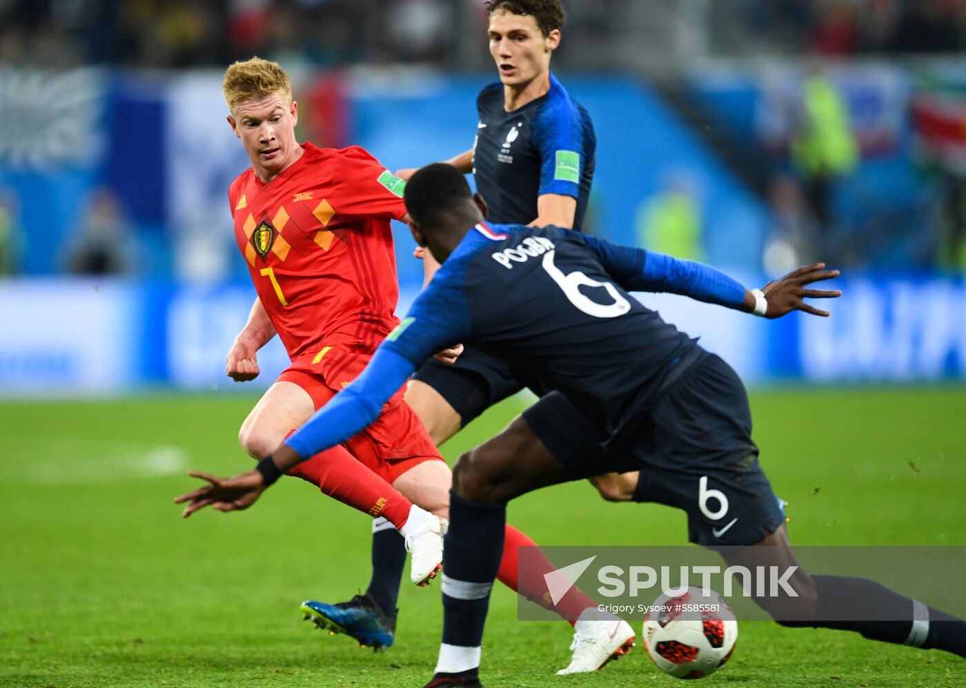 Russia World Cup France - Belgium