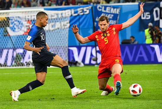 Russia World Cup France - Belgium