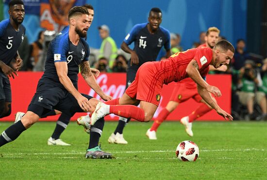 Russia World Cup France - Belgium