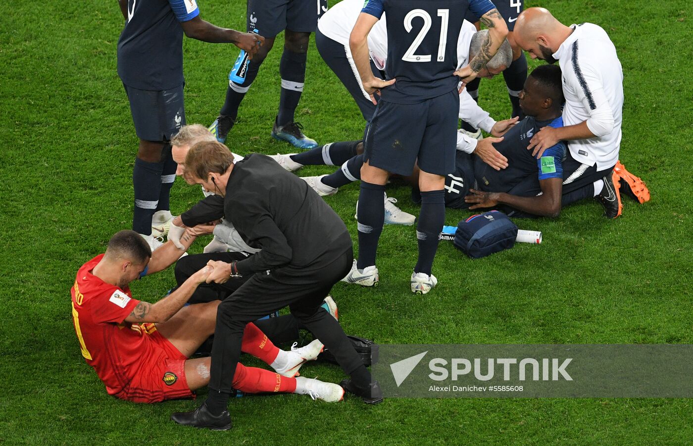 Russia World Cup France - Belgium