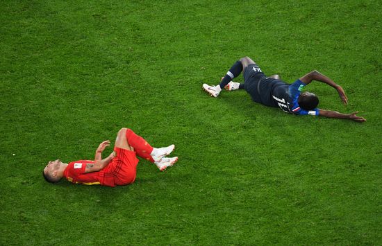 Russia World Cup France - Belgium