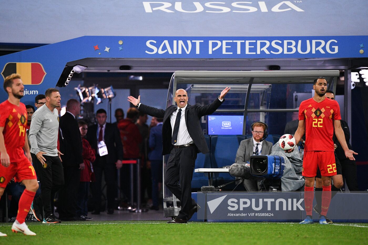 Russia World Cup France - Belgium
