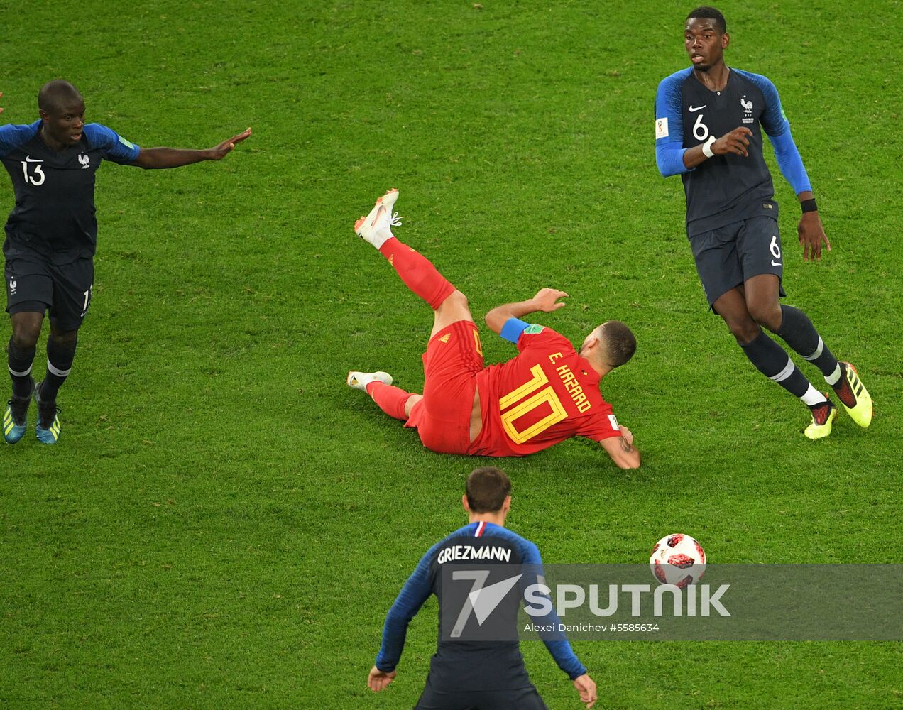 Russia World Cup France - Belgium
