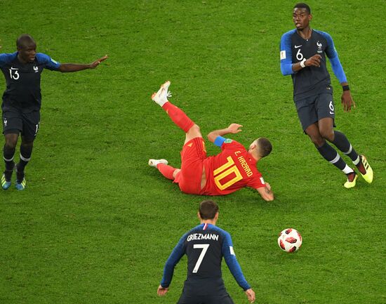 Russia World Cup France - Belgium