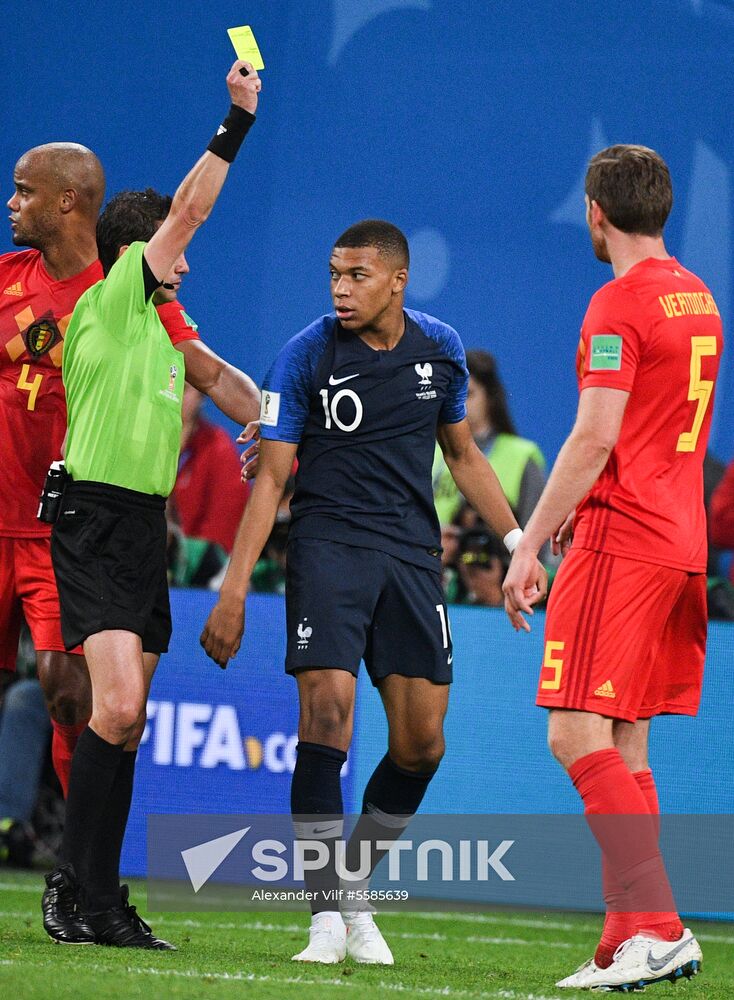 Russia World Cup France - Belgium