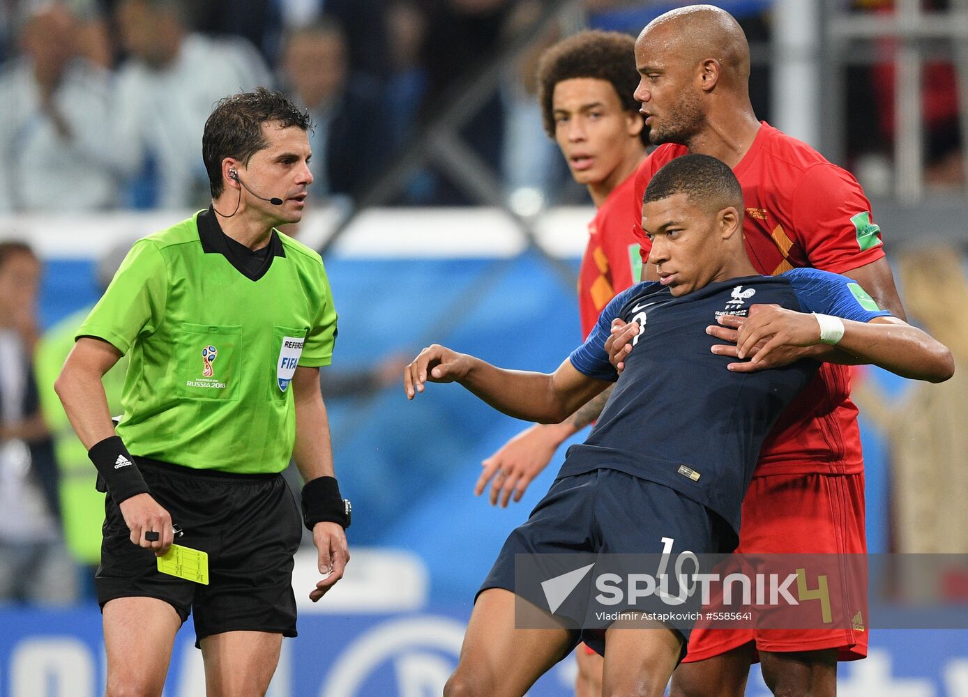 Russia World Cup France - Belgium
