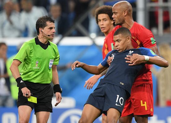 Russia World Cup France - Belgium