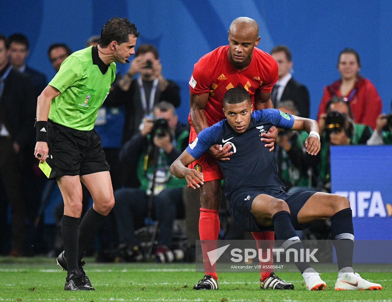 Russia World Cup France - Belgium
