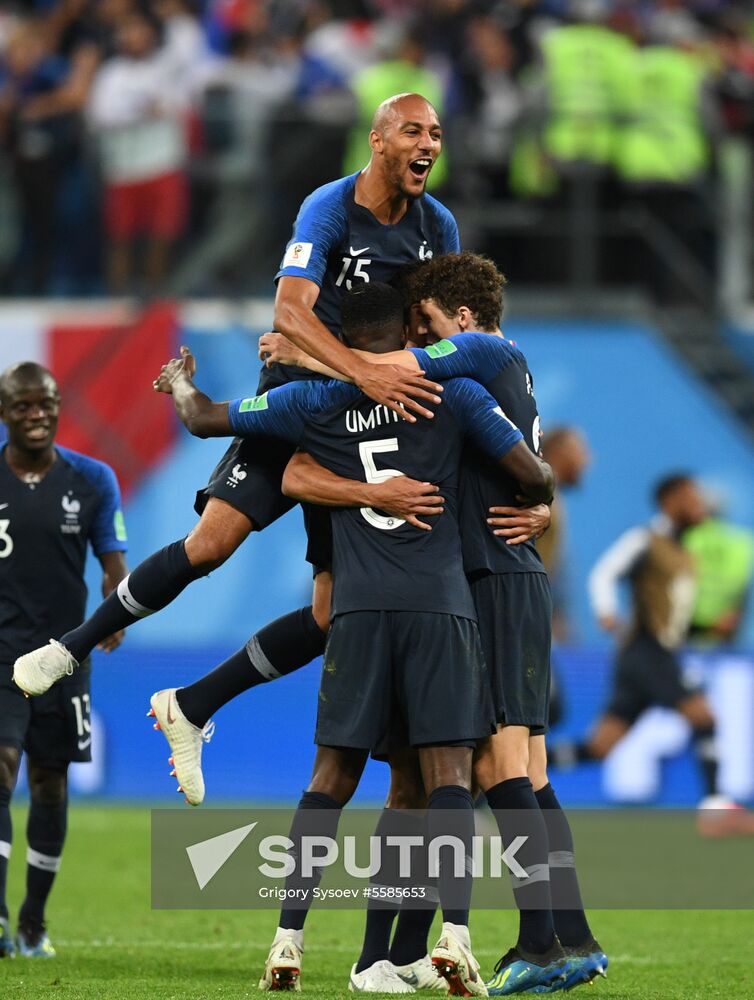 Russia World Cup France - Belgium