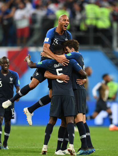 Russia World Cup France - Belgium