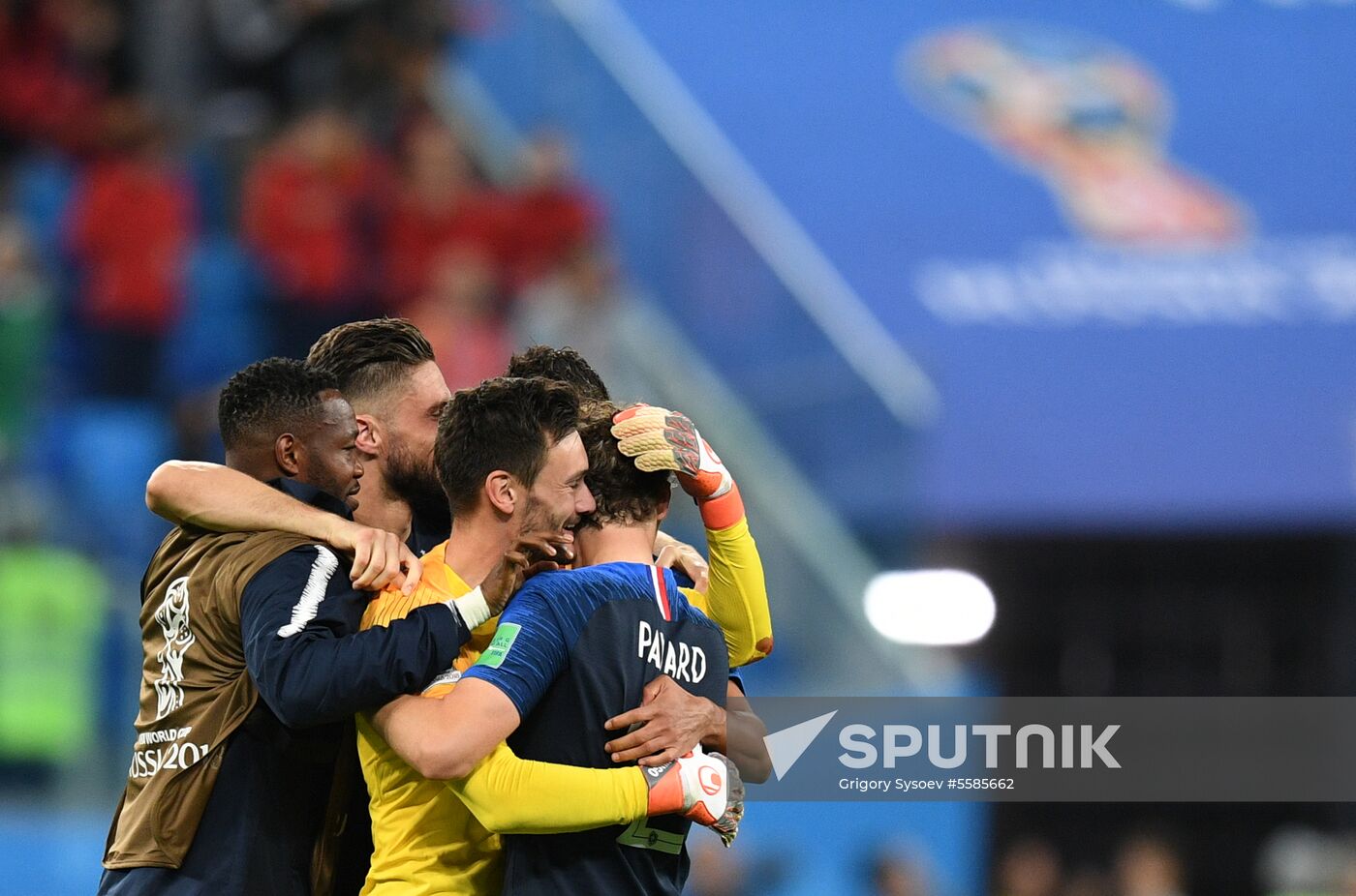 Russia World Cup France - Belgium