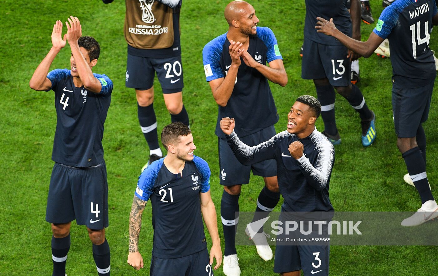 Russia World Cup France - Belgium