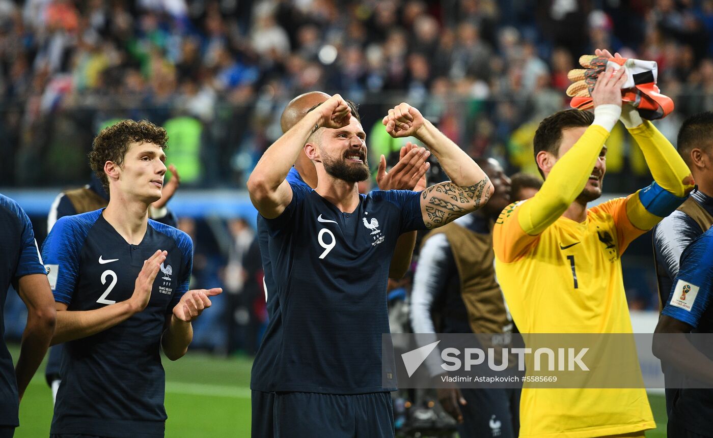 Russia World Cup France - Belgium