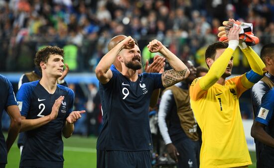 Russia World Cup France - Belgium