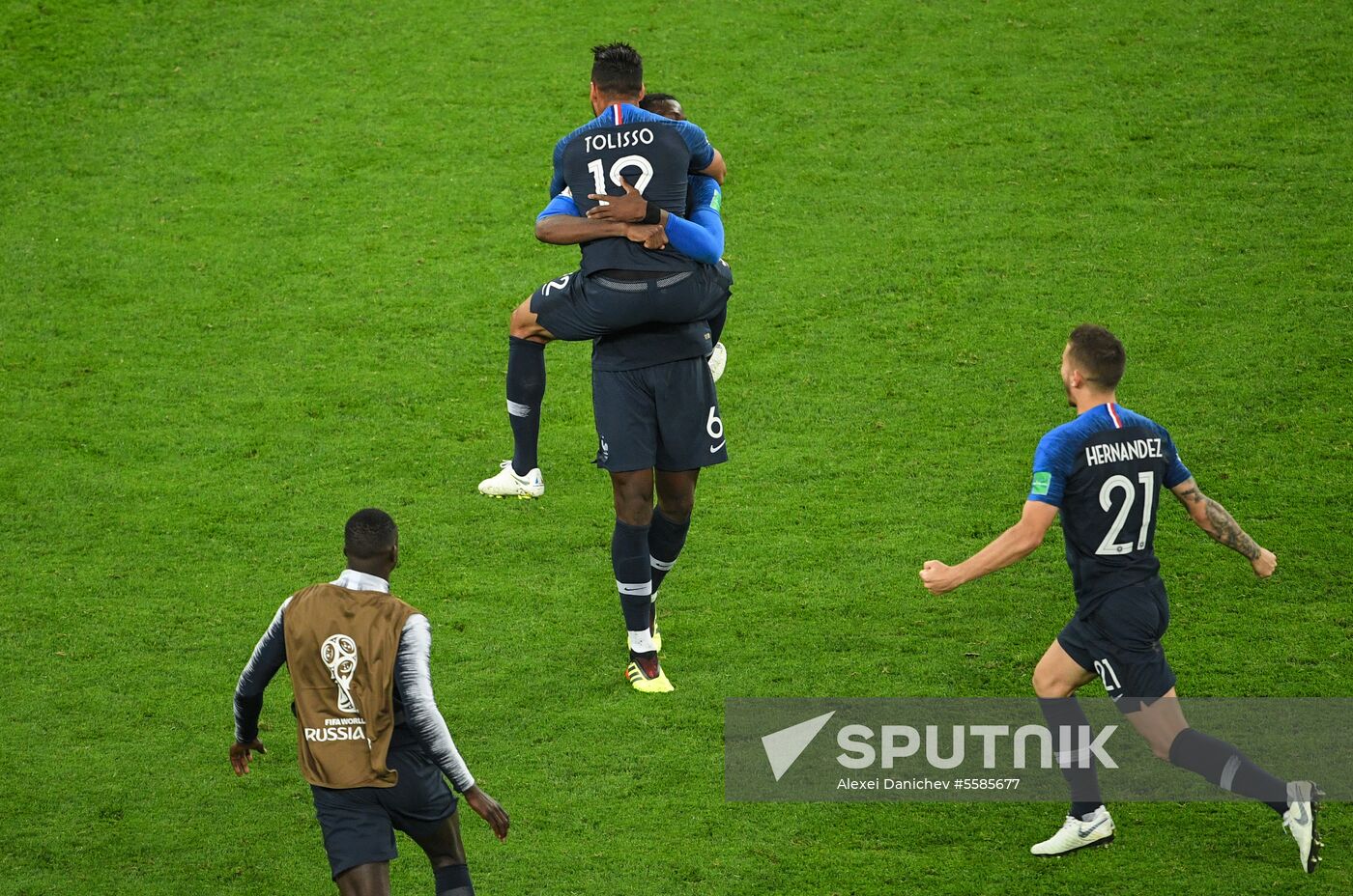 Russia World Cup France - Belgium