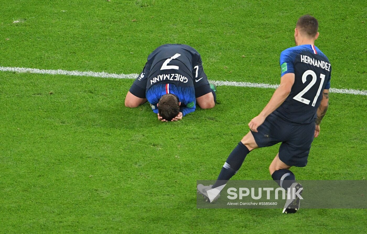 Russia World Cup France - Belgium