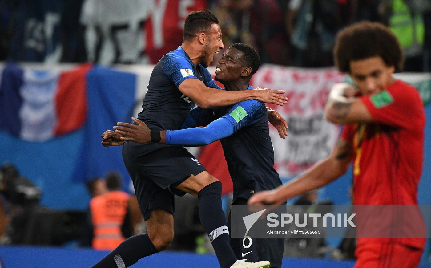 Russia World Cup France - Belgium