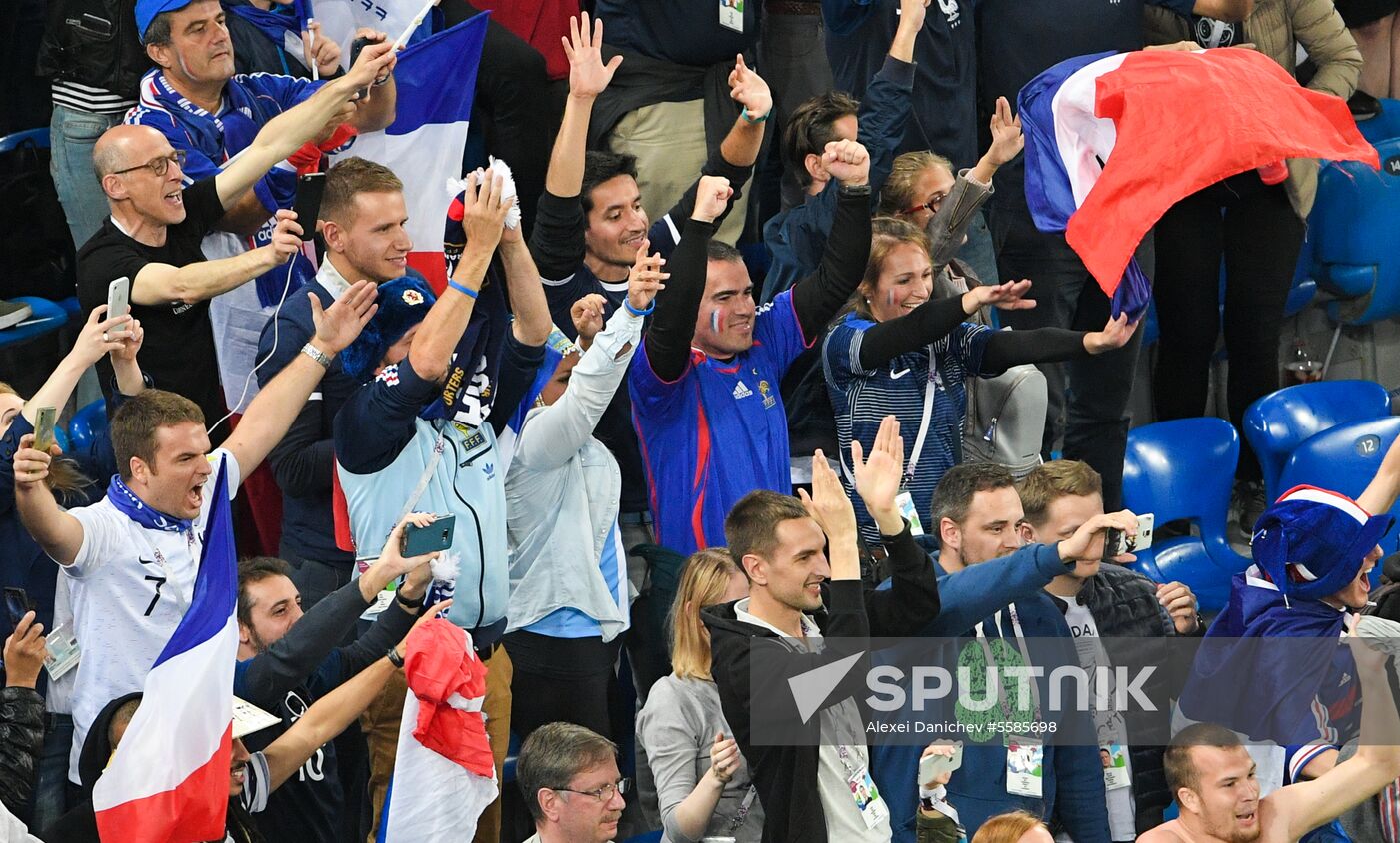 Russia World Cup France - Belgium