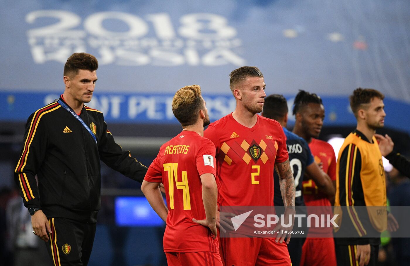 Russia World Cup France - Belgium