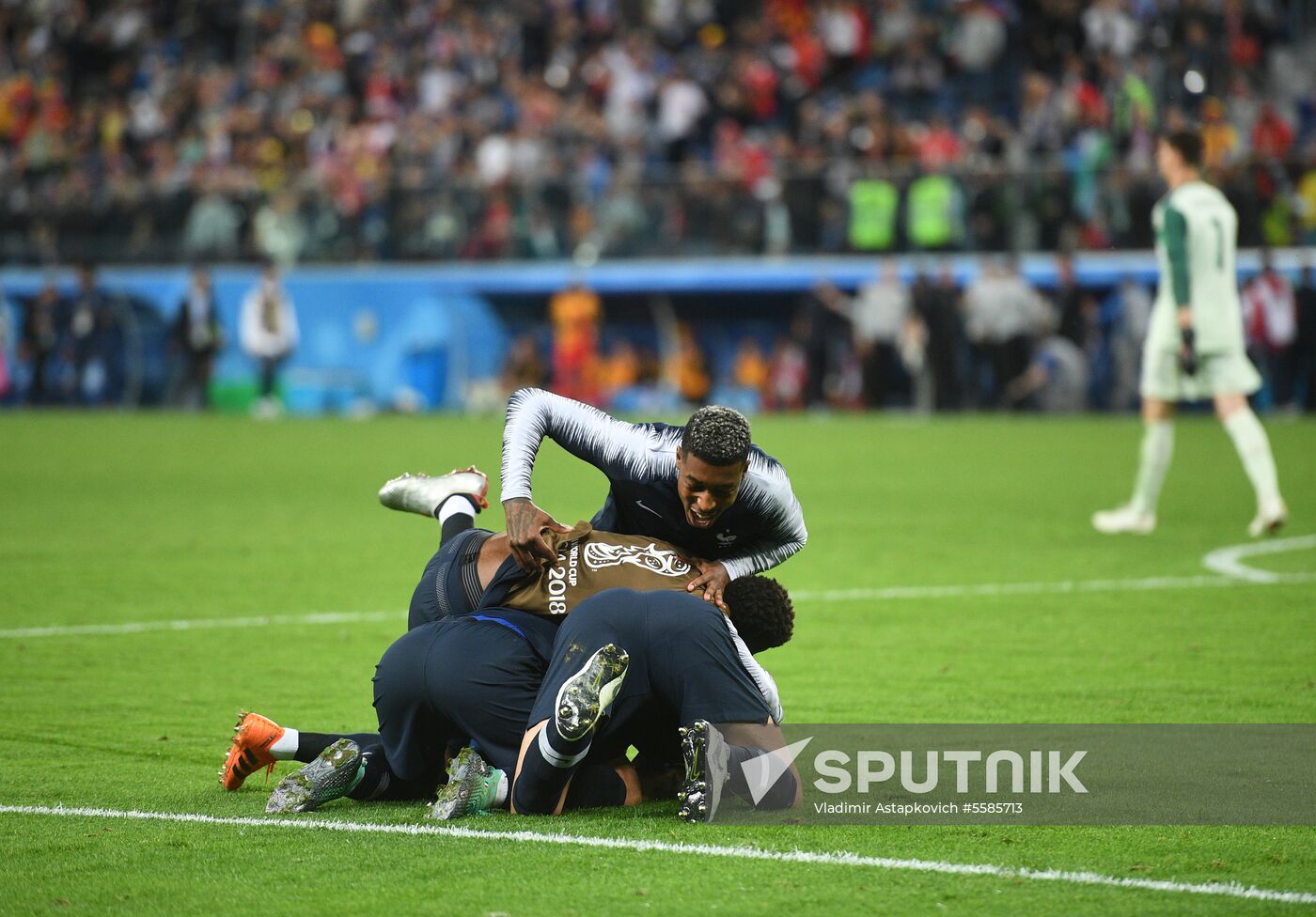 Russia World Cup France - Belgium