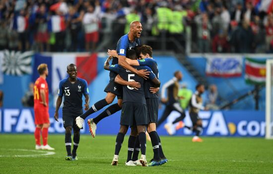 Russia World Cup France - Belgium