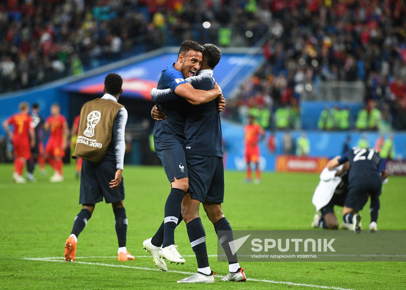 Russia World Cup France - Belgium