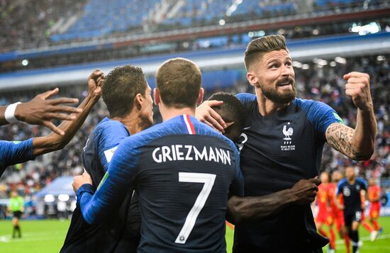 Russia World Cup France - Belgium