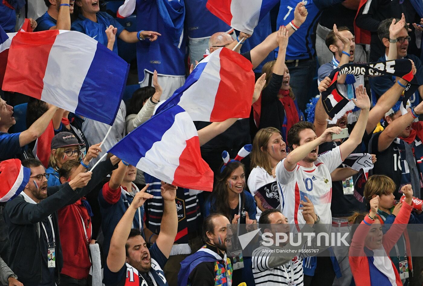 Russia World Cup France - Belgium